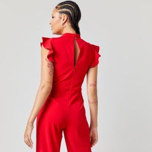 Francesca’s • Lue High Neck Jumpsuit
